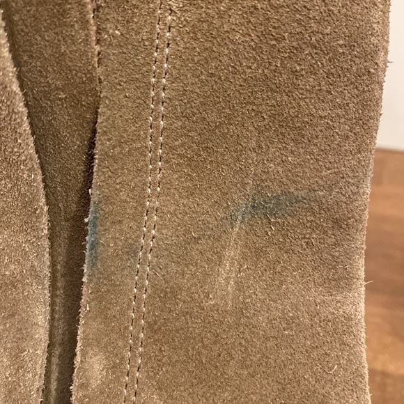 Caty Ankle Boot SZ 7.5 suede tan western - Picture 8 of 11